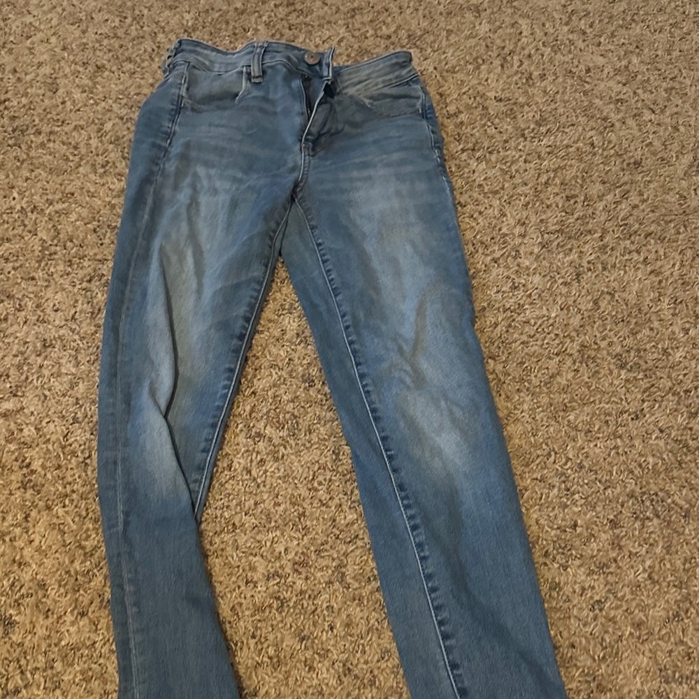 American Eagle Outfitters Blue Skinny Jeans